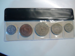 CYPRUS  USED   STAMPS COINS SET 5  1963 - Chipre