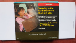 BOITE MALBORO Velouté (VIDE) CANADA - Boites à Tabac Vides