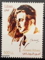 Lebanon 2020, Ameen Rihani, MNH Single Stamp - Lebanon