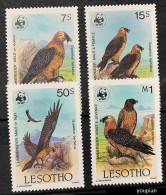 Lesotho 1986, WWF - Vultures, MNH Stamps Set - Lesotho (1966-...)