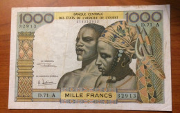 IVORY COAST 1000 Francs - Costa D'Avorio