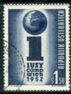 AUSTRIA 1952 Union Of Socialist Youth Used.  Michel 974 - Usati