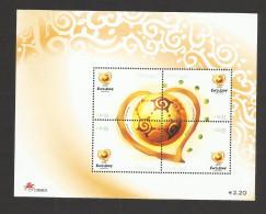 Portugal 2003 - European Football Cup, EURO'2004 Logotype S/S MNH - Blocs-feuillets