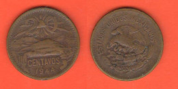 Mexico Messico 20 Centavos 1944 - Mexique