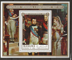 Bloc Feuillet Bahrein Napoleon Memorial 1971 Neuf ** - Bahrein (1965-...)