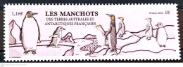 2024-01- TAAF- SFAT-  PENGUINS        1V      MNH** - Ungebraucht