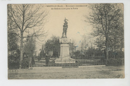 MERVILLE - Monument Aux Morts (Cachet Du 140ème Régiment Territorial D'Infanterie ) - Merville