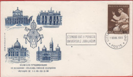 Vaticano - Vatican - Vatikan - 01.01.1966 - Giubileo Straordinario In Occasione Chiusura Concilio Ecumenico Vaticano II - Covers & Documents