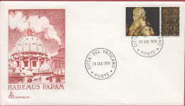 Vaticano - Vatican - Vatikan - 26.08.1978 - Habemus Papam - FDC Roma - Lettres & Documents