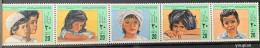 Libya 1982, Palestinian Child Day, MNH Stamps Strip - Libye