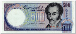 VENEZUELA,500 BOLIVARES,1990,P.67d,UNC - Venezuela