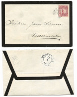 Sweden 1919  Cover   Cancelled Edevi 11.6.1919 - Cartas & Documentos