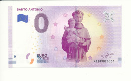 Billet Touristique 0 Euro - SANTO ANTÓNIO - MEBP- 2019-1 - N° 2061 - Autres & Non Classés