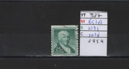 PRIX FIXE Obl 587 YT 651A MIC 1031 SCO 1028 GIB George Washington 1954 Etats Unis  58A/06 - Used Stamps