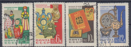 USSR 2716-2719,used,falc Hinged - Porcellana