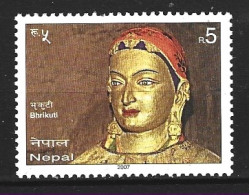 NEPAL. N°904 De 2007. Princesse Bhrikuti Devi. - Hinduismus