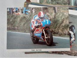 Moto TONY RUTTER  AT THE BUNGALOW 1984 - Motorcycle Sport