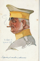 Illustrateur Emile Dupuis Inspecteur De Cavalerie Allemand Mulhouse 1914 Patriotique Série Leurs Caboches N°35 - Dupuis, Emile