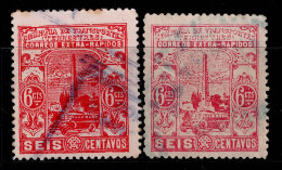 0159G-KOLUMBIEN - PRIVATE CARRIER - CTT- USED -2 DIFFERENT COLORS - Colombia