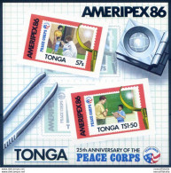 "Ameripex '86". - Tonga (1970-...)