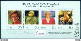 Principessa Diana 1998. - Samoa