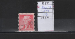 PRIX FIXE Obl 588 YT 654Y MIC 1033 SCO 1031 GIB Thomas Jefferson 1954 Etats Unis  58A/06 - Used Stamps