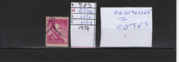 PRIX FIXE Obl 589 YT 657A M 1036 STOC 1034 GIB  Abraham Lincoln 1954 Etats Unis  58A/06 - Used Stamps
