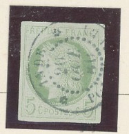 INDE  - N°17 COLONIES GÉNÉRALES- CERÈS 5 C VERT /AZURÉ -Obl .CàD . INDE /*PONDICHERY * 20 OCT 80 - Used Stamps