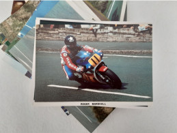 Moto HONDA ROGER MARSHALL  AT MAY HILL RAMSEY 1984 - Motorcycle Sport