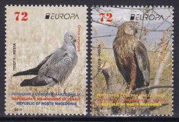 North Macedonia 2019 Europa CEPT National Birds Animals Fauna, Set MNH - 2019