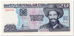 CUBA,20 PESOS,1998,P.118,XF+ - Kuba