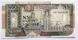 SOMALIA  - 50 SHILLINGS - P R2  (1991)  - UNC-  BANKNOTES - PAPER MONEY - CARTAMONETA - - Somalia