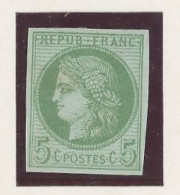 COLONIES GÉNÉRALES-  N° 17  -CERÈS 5 C VERT /AZURÉ - NSG - - Ceres