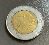 SAN MARINO 1990 Moneta  L.500 - San Marino