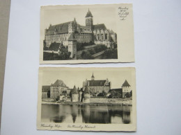 MARIENBURG   ,  2 Schöne Karten Um 1940 - Westpreussen