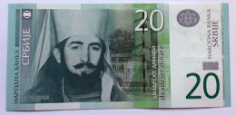 SERBIA - 20 DINARA  - P 55A  (2011)  - UNC -  BANKNOTES - PAPER MONEY - CARTAMONETA - - Serbia