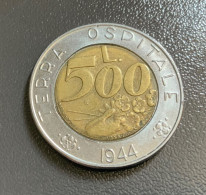 SAN MARINO 1991 Moneta  L.500  Terra Ospitale - Saint-Marin
