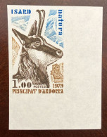 P) 1979 ANDORRA FR, PROOF NATURE PROTECTION, FAUNA SHEEP, XF - Other & Unclassified