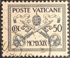 VATICAN. Y&T N°31. Armoiries Pontificales. USED. - Usados