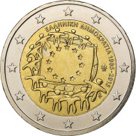 Grèce, 2 Euro, 30 Ans   Drapeau Européen, 2015, Bimétallique, SPL+, KM:272 - Griechenland