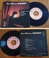 RARE French EP 45t RPM BIEM (7") JEAN-PIERRE GADET «Seulement Voila» +3 (1968) - Blues