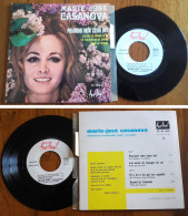 RARE French EP 45t RPM BIEM (7") MARIE JOSEE CASANOVA «Pourquoi Mon Cœur Bat» +3 (Lang, 1969) - Ediciones De Colección