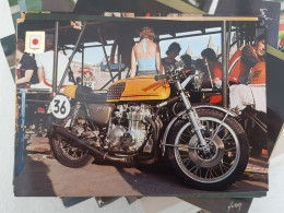 Moto  HONDA 500  MONTJUICK 7 JUILLET 1974 - Motociclismo