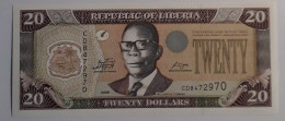 LIBERIA  - 20 DOLLARS - P 28 E (2009) - UNC - BANKNOTES - PAPER MONEY - CARTAMONETA - - Liberia