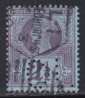 Grande Bretagne - 1887 - 1900  Victoria -    Y&T N °  95  Perforé  CL  Oblitéré - Perforés