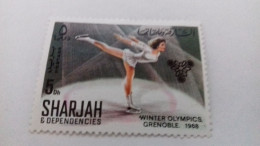 SHARJAH WINTER OLYMPICS GRENOBLE 1968 / NEUF / - Qatar