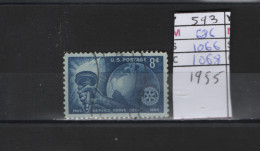 PRIX FIXE Obl 593 YT 686 MIC1066 SCO 1068 GIB Rotary 1955 Etats Unis  58A/06 - Used Stamps