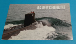 USA 1999 / US . NAVY SUBMARINES / A CENTURY OF SERVICE TO AMERICA / LIVRET COMPLET AVEC 10 TP / NEUF FDC - Unused Stamps