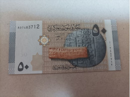 Billete De Siria De 50 Syrian Pounds, Serie A, Año 2009, UNC - Syria