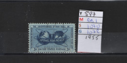 PRIX FIXE Obl  597 YT 691 MIC 1070 SCO 1072 GIB Atoms For Peace  L'atome Au Service De La Paix 1955 Etats Unis  58A/06 - Used Stamps